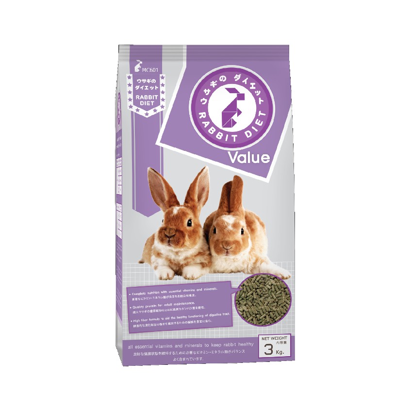 Rabbit Diet Value Rabbit Food (3KG) Shopee Malaysia