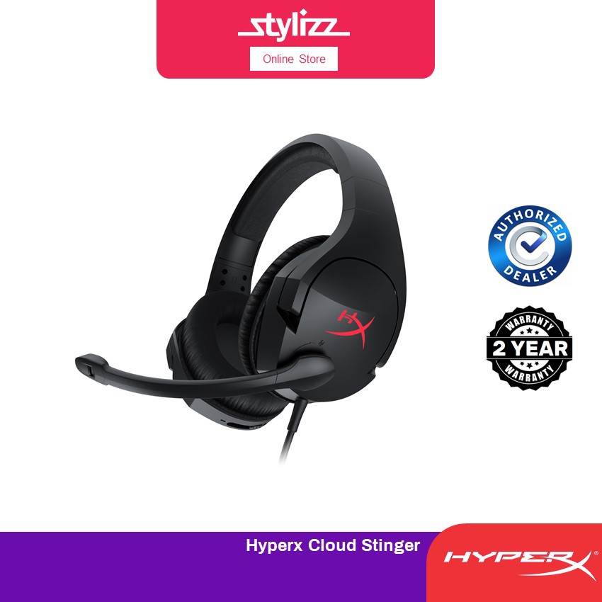 HyperX Cloud Stinger 2 Wired Gaming Headset Noise Cancellation