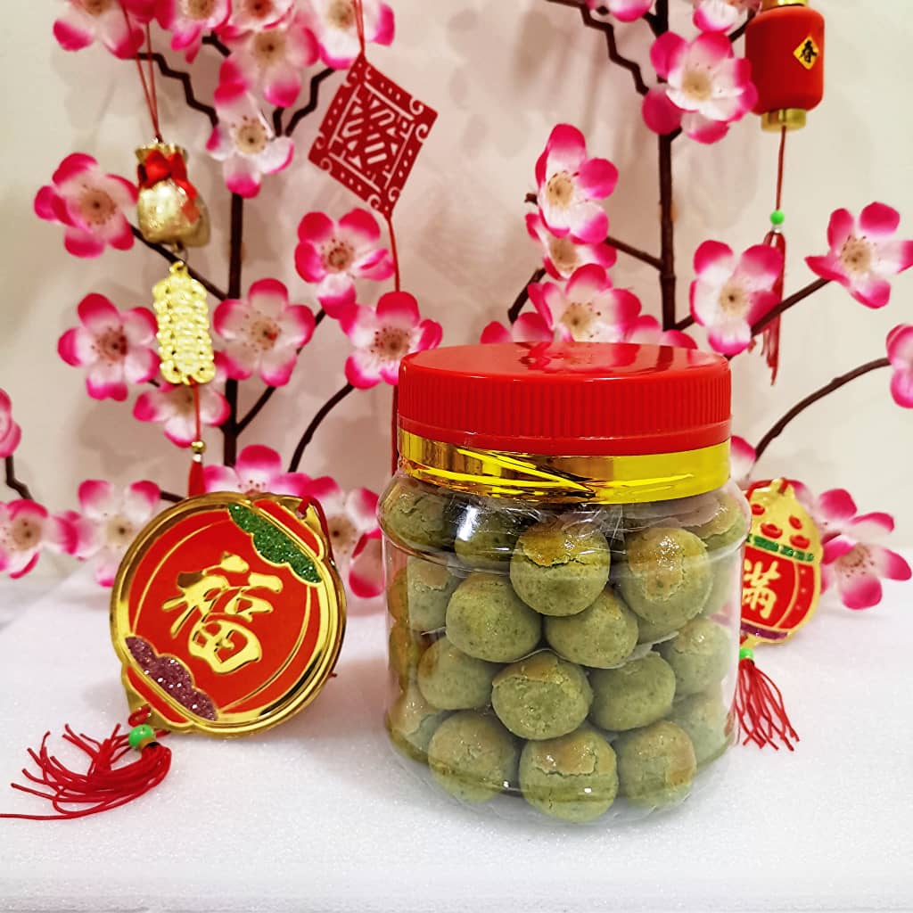 纯手工制作青豆饼 Handmade Green Peas Biscuit Buatan Tangan Biskut Kacang Hijau