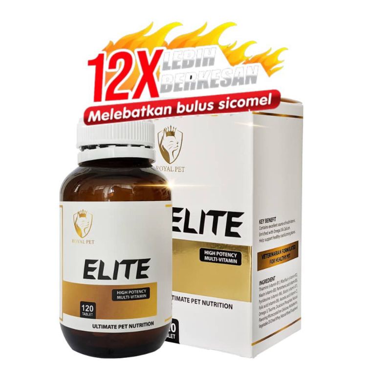 ORIGINAL VITAMIN KUCING ROYAL PET ELITE/CAT VITAMIN SUPERFOOD Shopee Malaysia