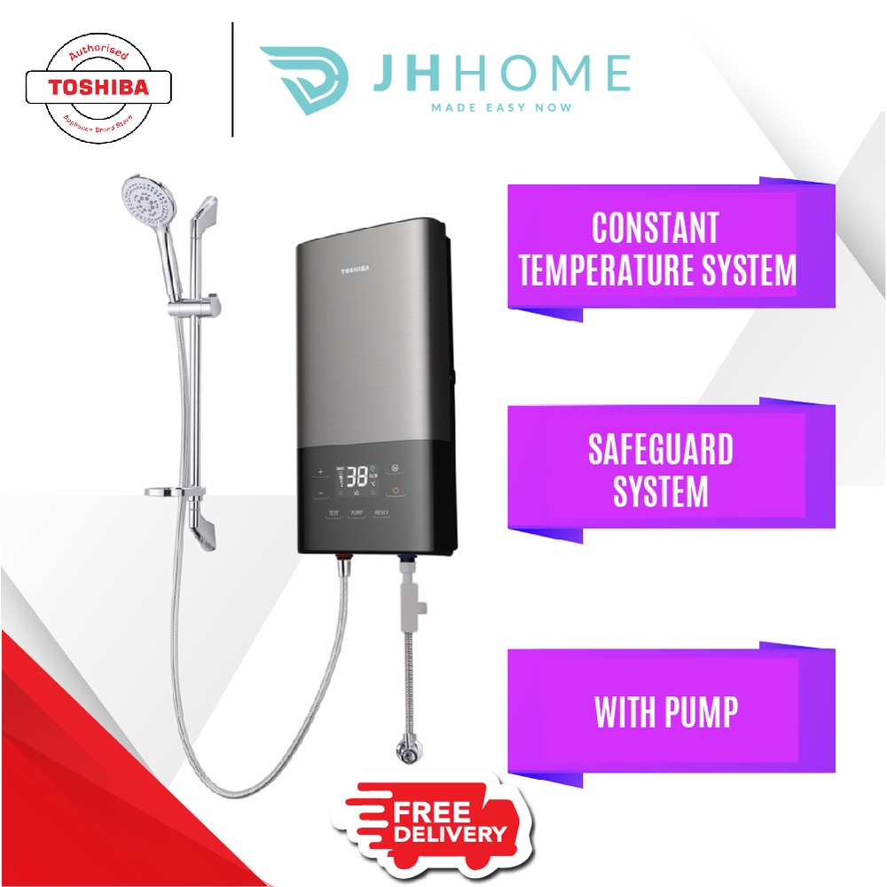 Toshiba Instant Electric Water Heater TWH38EXPMY(T) (With Pump