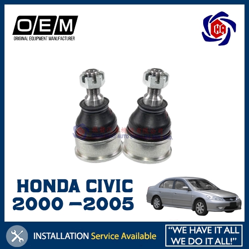 HONDA CIVIC ES 1.7/2.0 *pc/pair Ball Joint 1pc (2000-2005) | Shopee