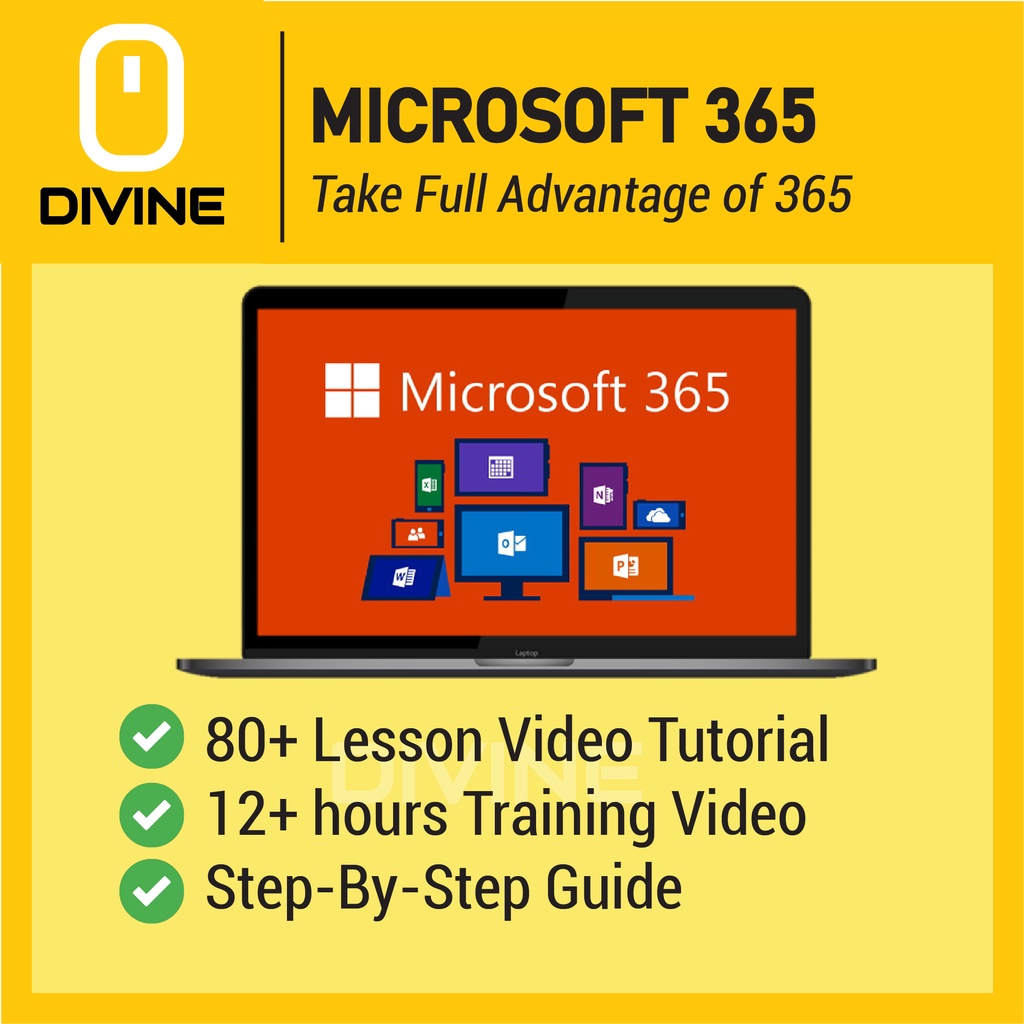 [Video Course] Microsoft 365 Training Course [80+ Lessons Video