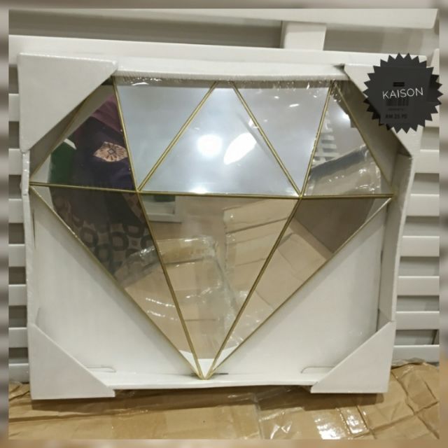 Diamond Mirror Kaison(Ready Stock) Shopee Malaysia
