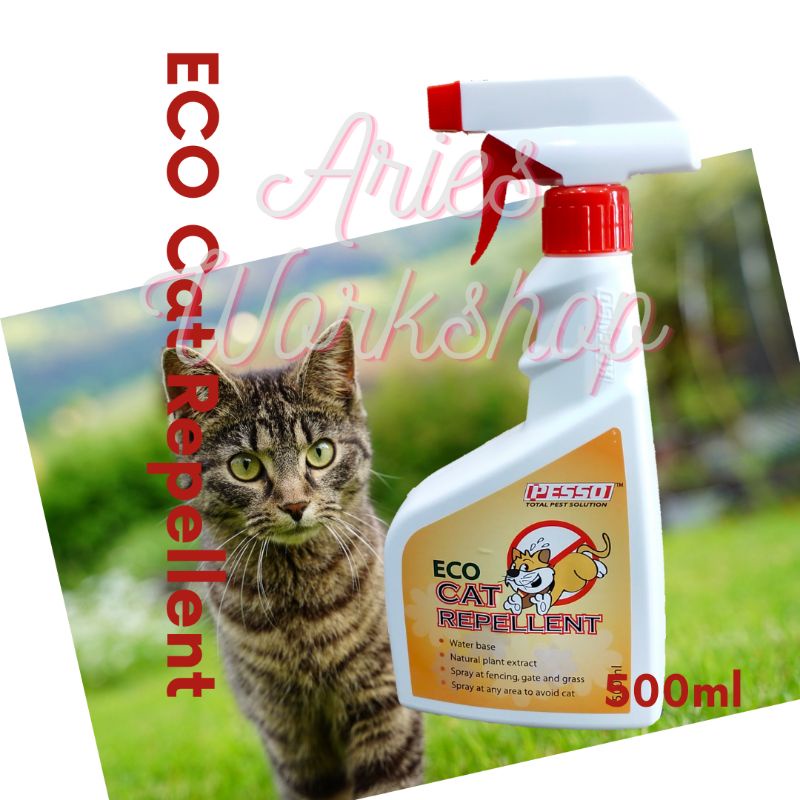 PESSO ECO Cat Repellent Spray 500ml/halau kucing Shopee Malaysia