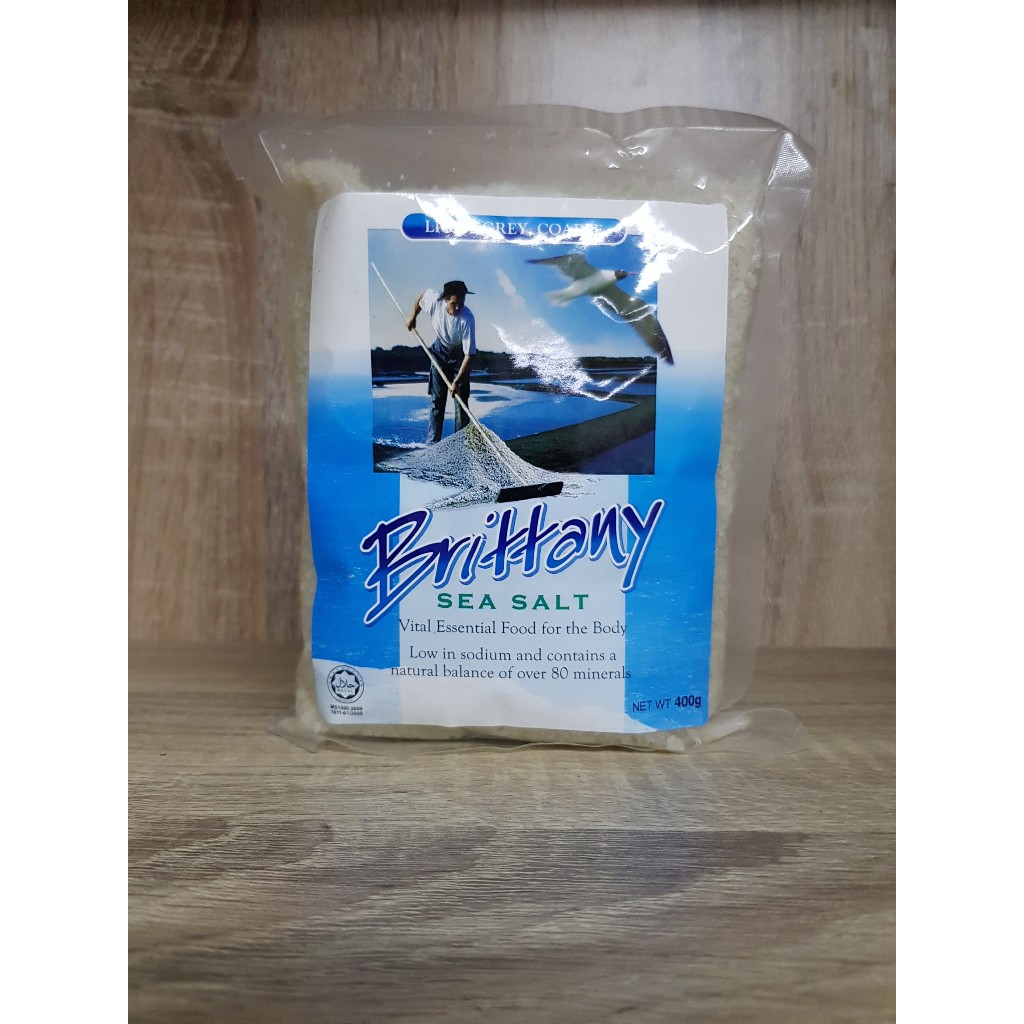 Brittany Sea Salt Coarse 400g Shopee Malaysia