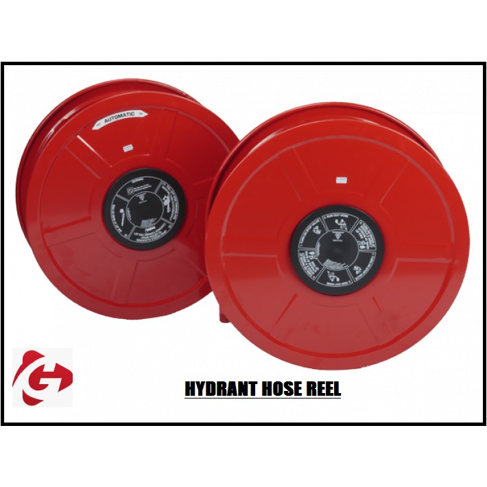 [Bomba] Fire Hose Reel Drum, For Fire Fighting Hose Usage (Colour RED
