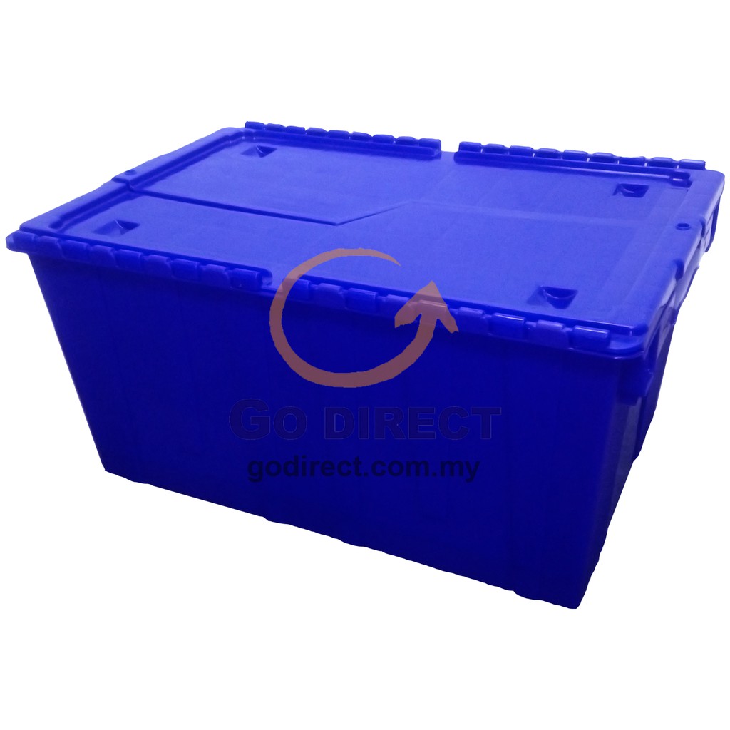 TOYOGO 50L Lockable Container (4628) Heavy Duty Plastic Stackable