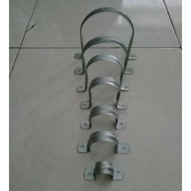 3/4" PVC Pipe Clamps/Plate Clamps Shopee Malaysia