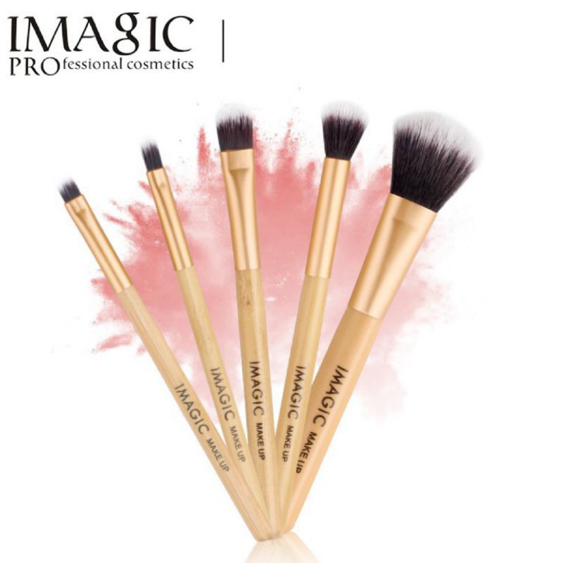 🔥 Malaysia Ready Stock 🔥 IMAGIC Makeup Brush 5 in 1 Shopee Malaysia