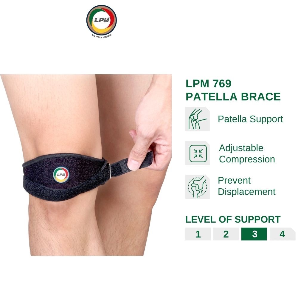 LPM Knee Guard 769 Patella Support Adjustable Patella Strap with