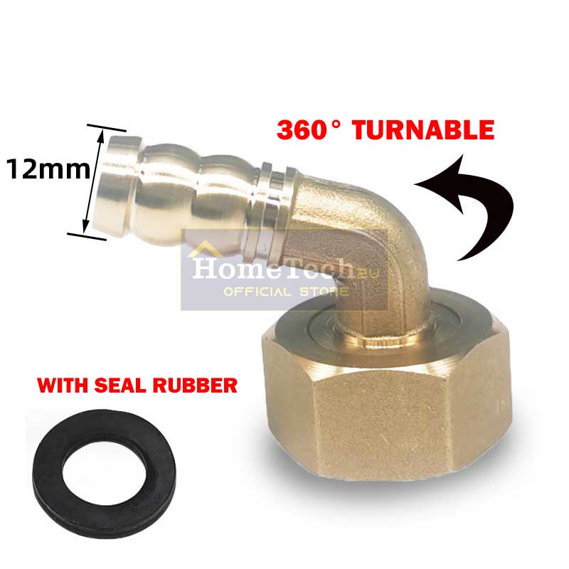 Gas Stove Universal Connector Hob Gas Connector Elbow Gas Cooker Joint Hose Connection Connector