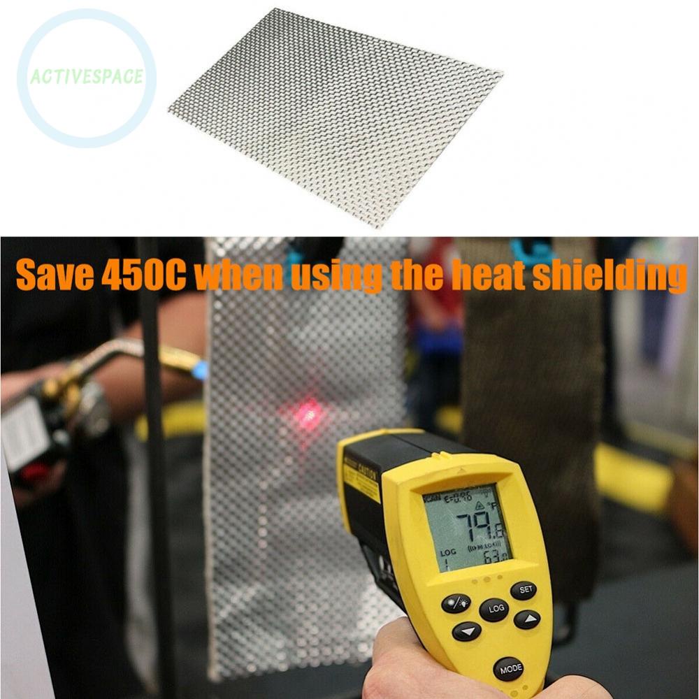 Embossed Aluminum Heat Shield 300mm x 500mm Turbo Manifold Exhausts