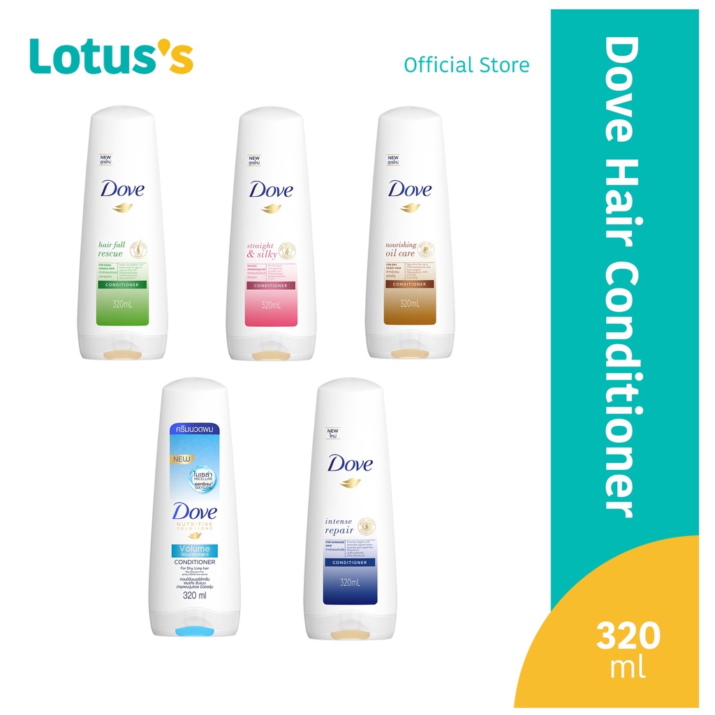 Dove Hair Conditioner Hair Fall Rescue 330Ml Shopee Malaysia