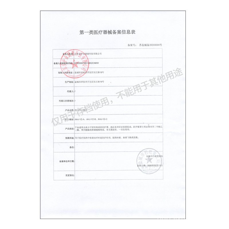 Medical Safety Goggles AntiFlying Spittle Splash Fully Enclosed