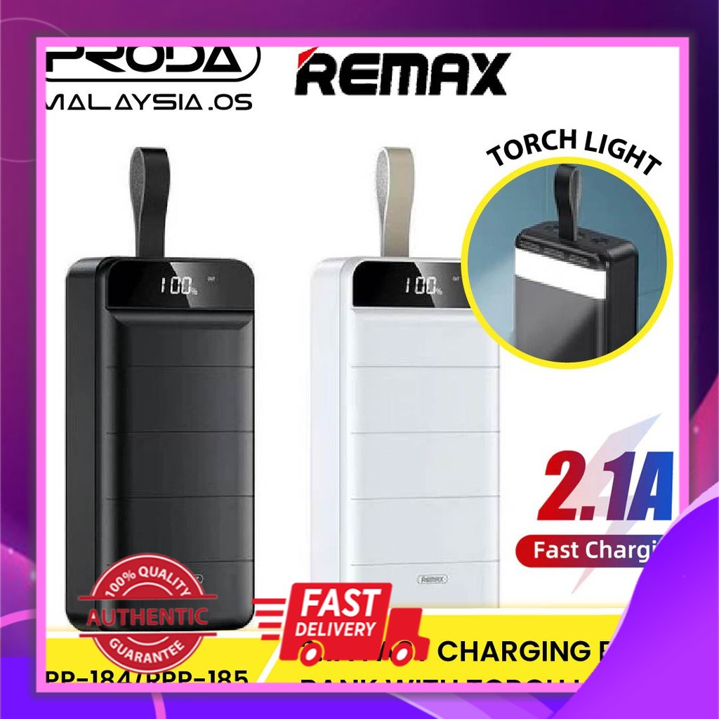 REMAX Leader Series 2.1A Fast Charging 40000 mAh 50000 mAh Power Bank