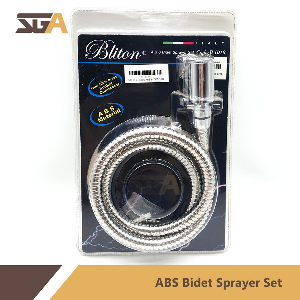 Bliton Heavy Duty ABS Bidet Sprayer Set, Toilet Shower Spray Set with