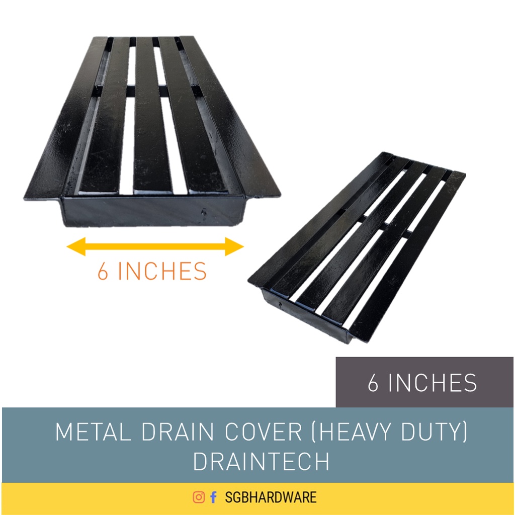 Metal Drain Cover Heavy Duty Support Car Truck Warehouse Drain Grating