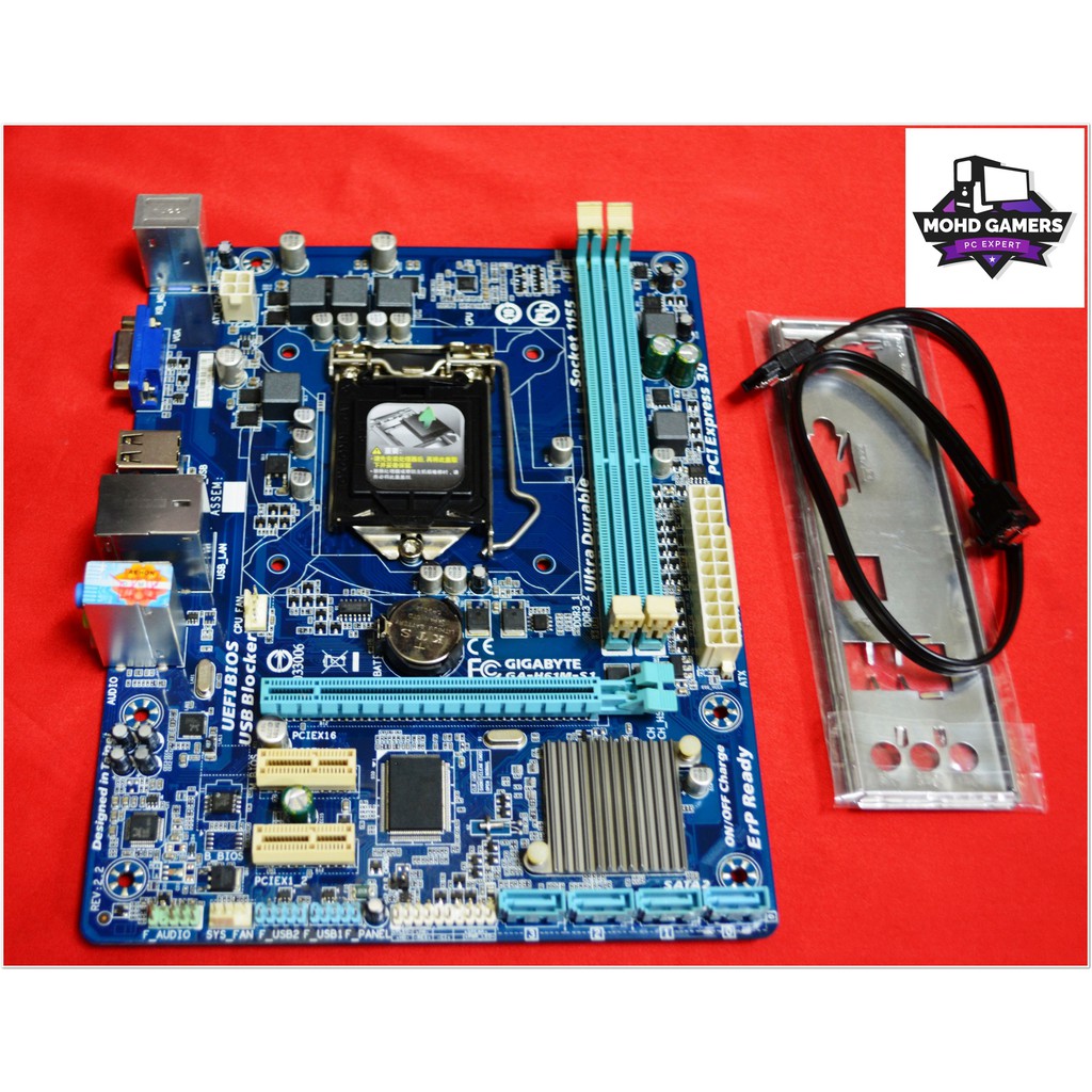 GIGABYTE GAH61MS1 SOCKET 1155 MOTHERBOARD Shopee Malaysia