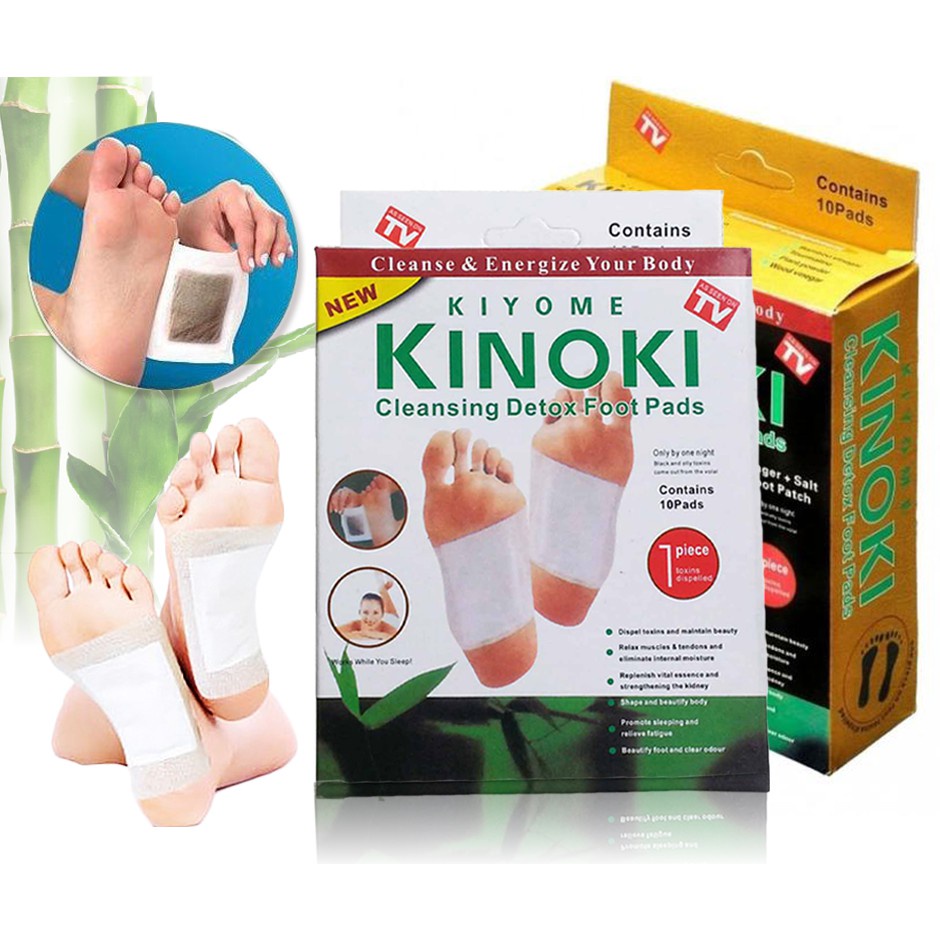 Kinoki Cleansing Detox Foot Pads Shopee Malaysia