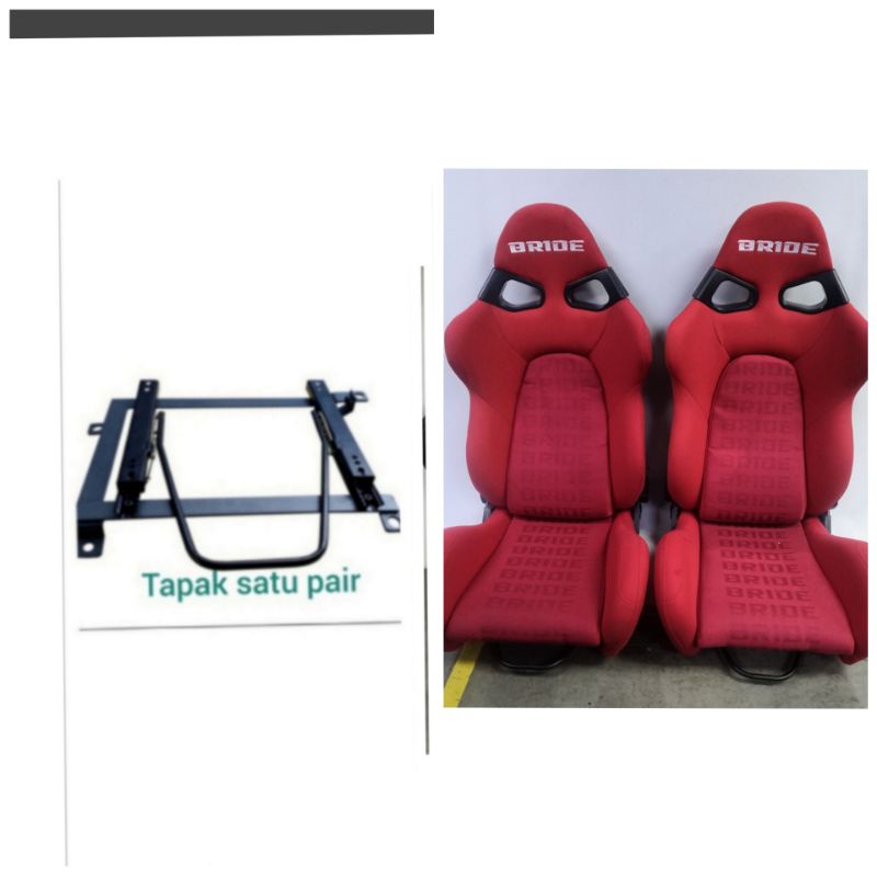 Bride Cuga Semi Bucket 2 seat with universal railing Shopee Malaysia