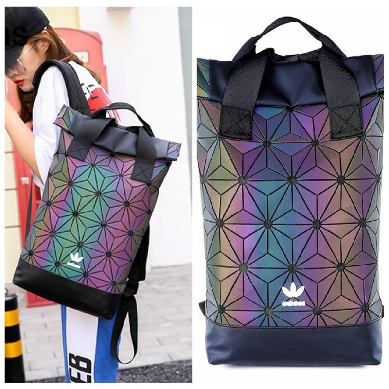 ADIDAS 3D ROLL TOP BACKPACK TRAVEL SPORT FASHION MEN'S & WOMEN BAG