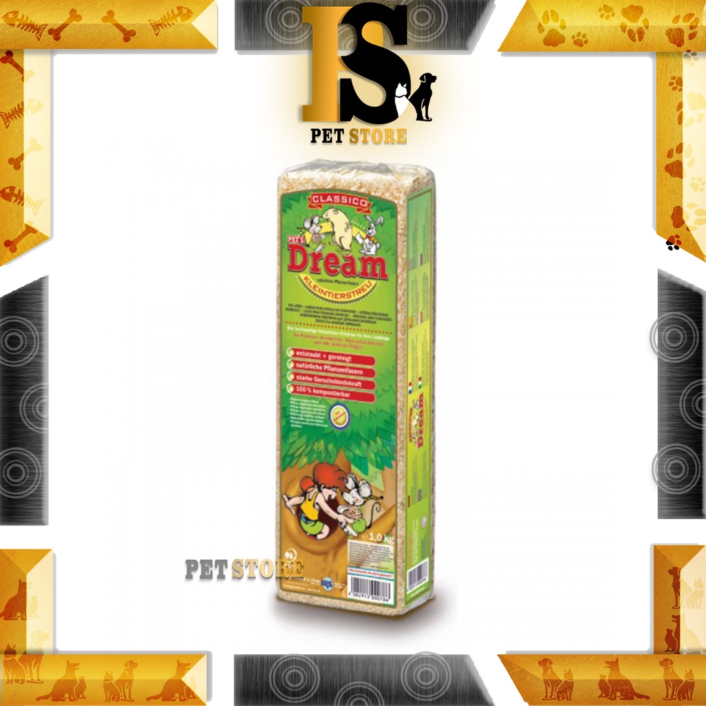 Pet's Dream Softwood Hamster Bedding Wood Shaving Woodflakes ( 1kg ) Shopee Malaysia