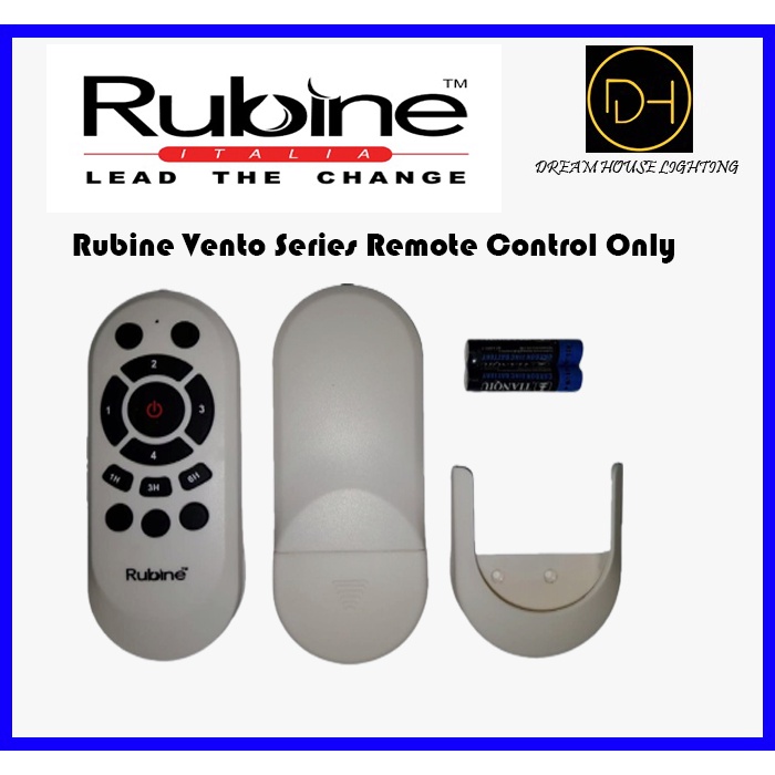 Original Rubine Ceiling Fan Remote Control (ONLY for Model FORZA
