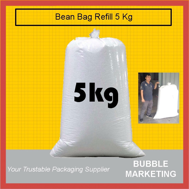 masterborong cheapest 5kg Poly Beads Bean Bag Refill Sofa Refill Beg