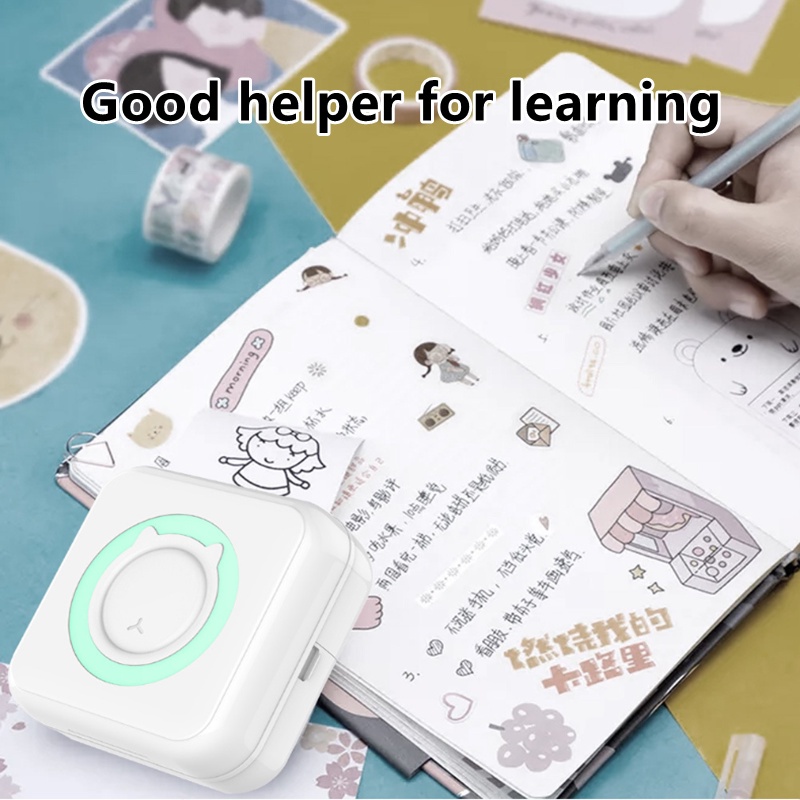 Mini Portable Thermal Printer Mobile Printer Photo Printer Home Phone