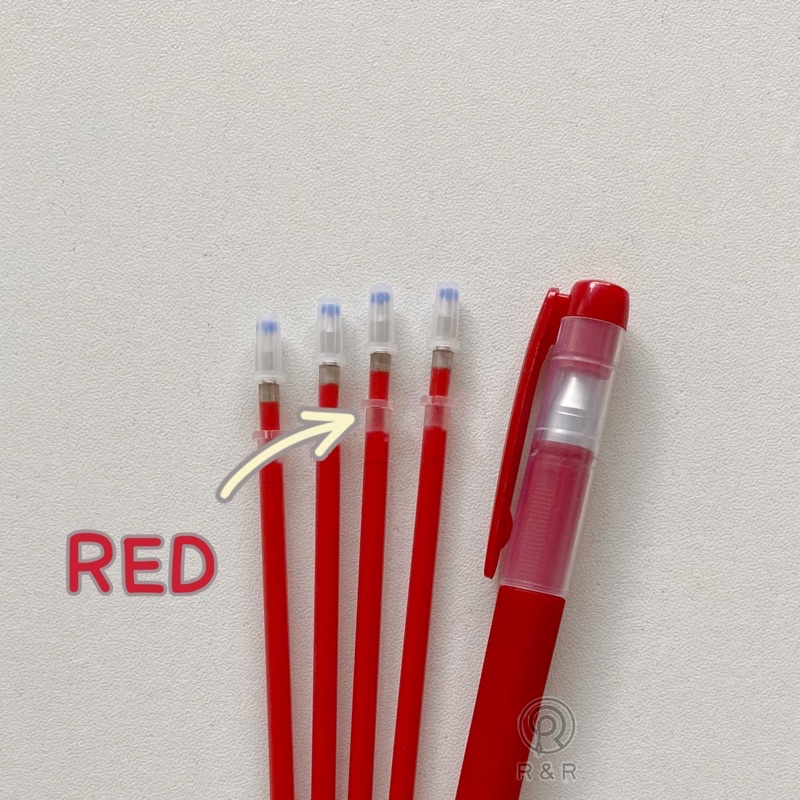 【R&R】Muji Gel Pen Test Good Gel Pen Gel Pen 0.5 Muji Pen Zhi Xin Gel