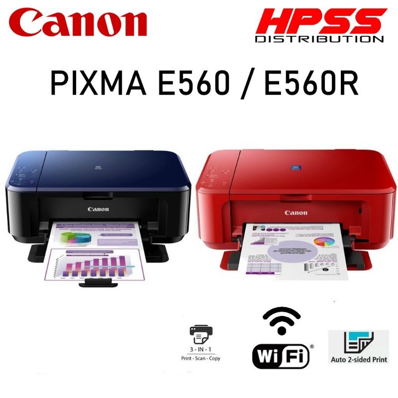 Canon E560 / E560R PRINTER AllInOne with Auto Duplex Printing for Low
