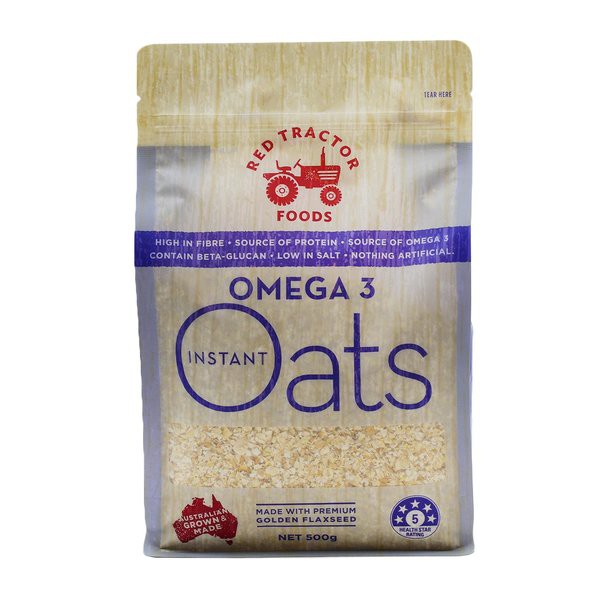 RED TRACTOR OMEGA 3 INSTANT OATS (500G) Shopee Malaysia