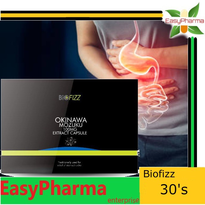 Biofizz Okinawa Mozuku 100mg [30's] Seaweed Extract [ stomach care