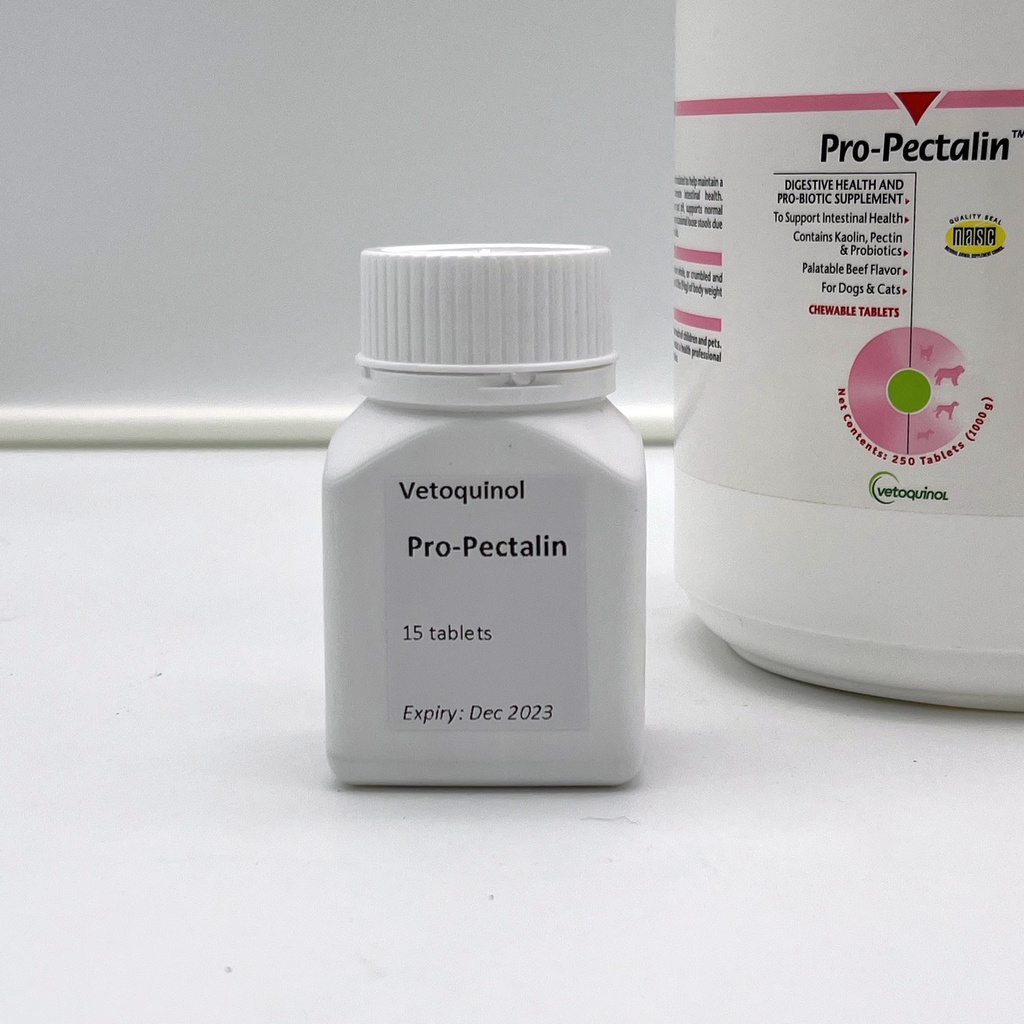 250Tabs Vetoquinol ProPectalin Tablets BEST AntiDiarrheal Probiotic