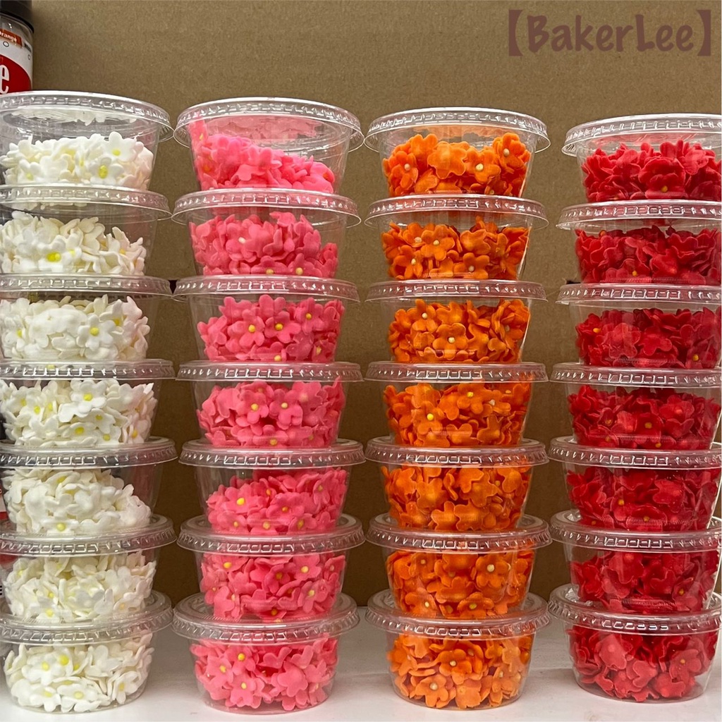 SUGAR PASTE FLOWER (MINI DAISY) 🌼🌸【HALAL,EDIBLE】 Shopee Malaysia