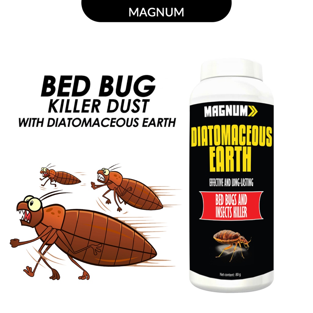 Magnum Bed Bug Powder and Insect Killer Dust 80 gram Shopee Malaysia