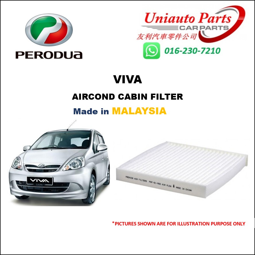PERODUA VIVA AIRCOND FILTER Shopee Malaysia