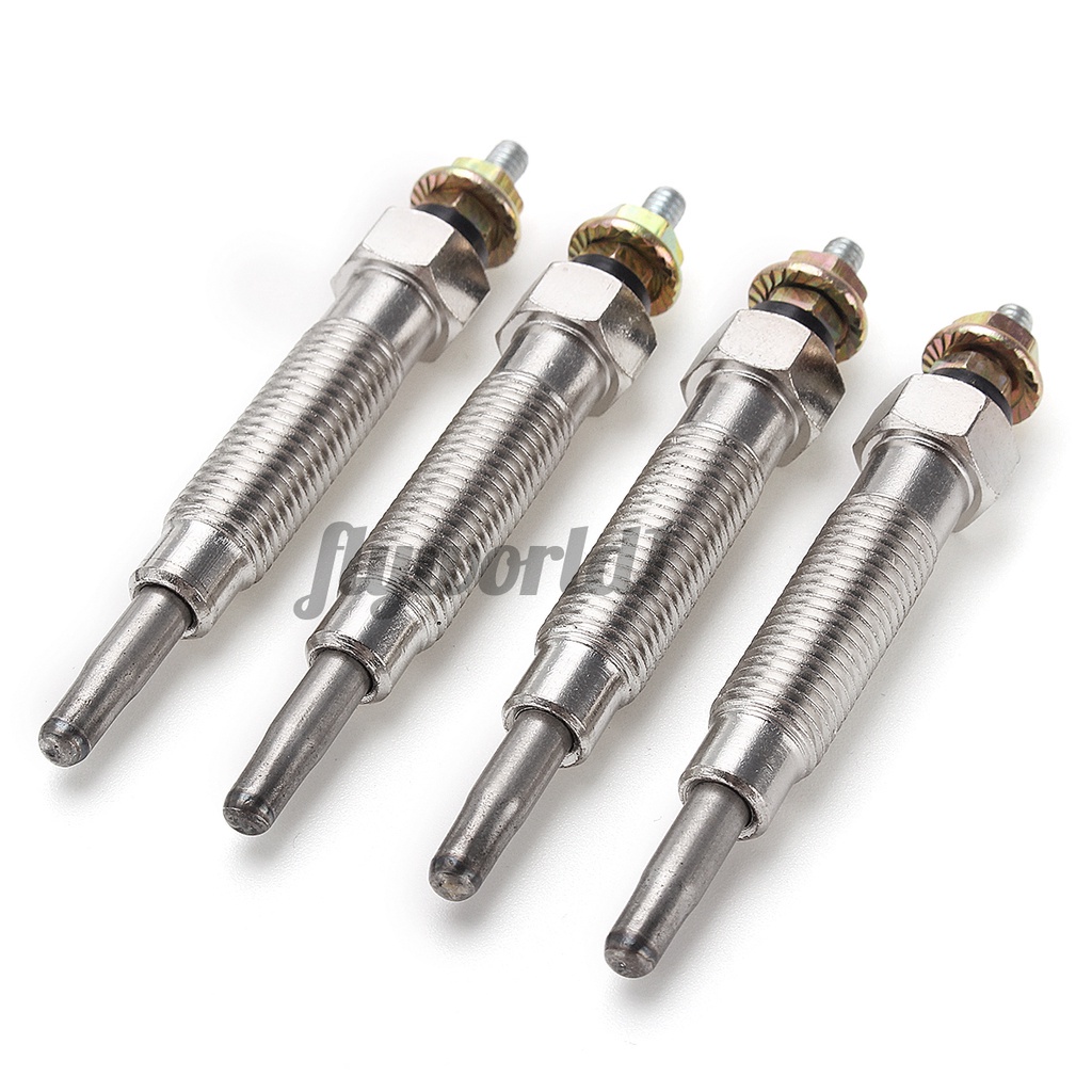 4Pcs Dual Core Diesel Heater Glow Plug Metal For Mitsubishi L200 L300 2