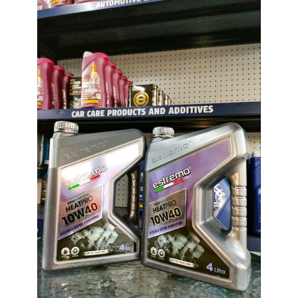 ESTREMO HEATPRO 10W 40 SEMI SYNTHETIC ENGINE OIL FOR PROTON, PERODUA