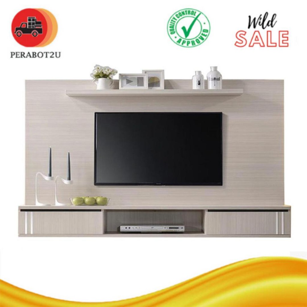 P2U SA TV Gantung 6'/ RACK / tv console / almari tv