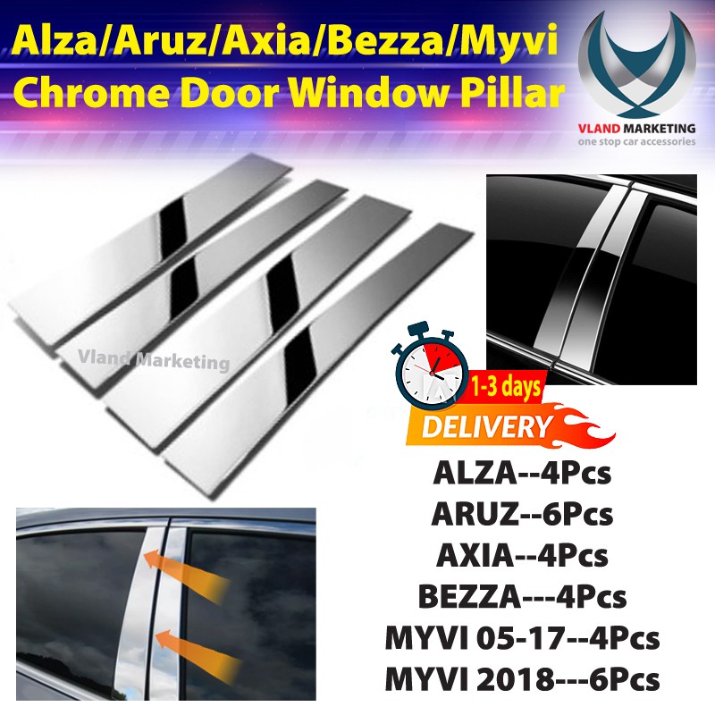 Perodua Alza Aruz Axia Bezza Myvi 20052017 Myvi 2018 Chrome Door
