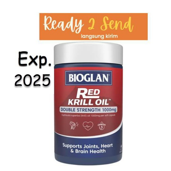 Bioglan red krill oil double strength 1000mg 60 Capsules Shopee Malaysia