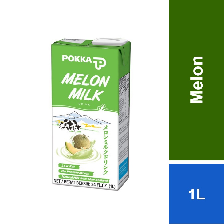 Pokka Melon Milk Drink 1L Shopee Malaysia