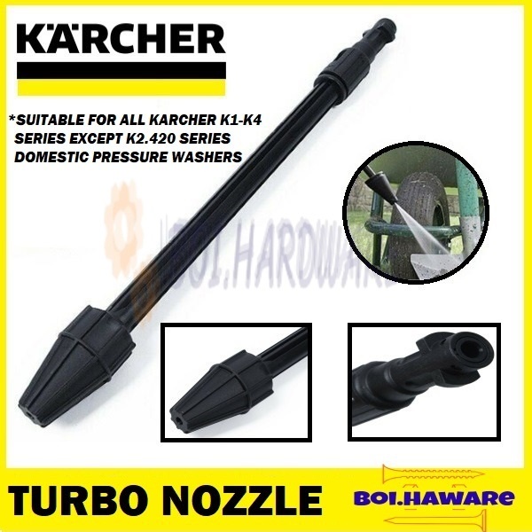 KARCHER DIRT BLASTER ROTATING TURBO NOZZLE TURBO LANCE HIGH PRESSURE