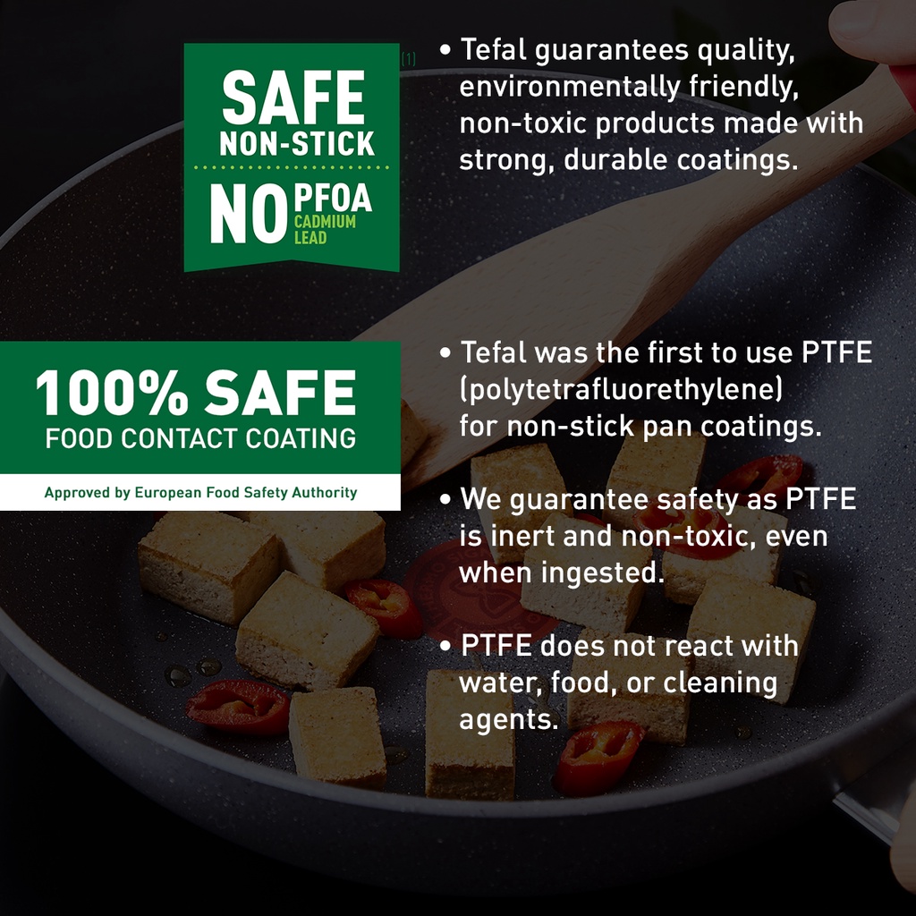 Tefal Natura Frypan 28cm (Nonstick Cookware, Mineralia Nonstick