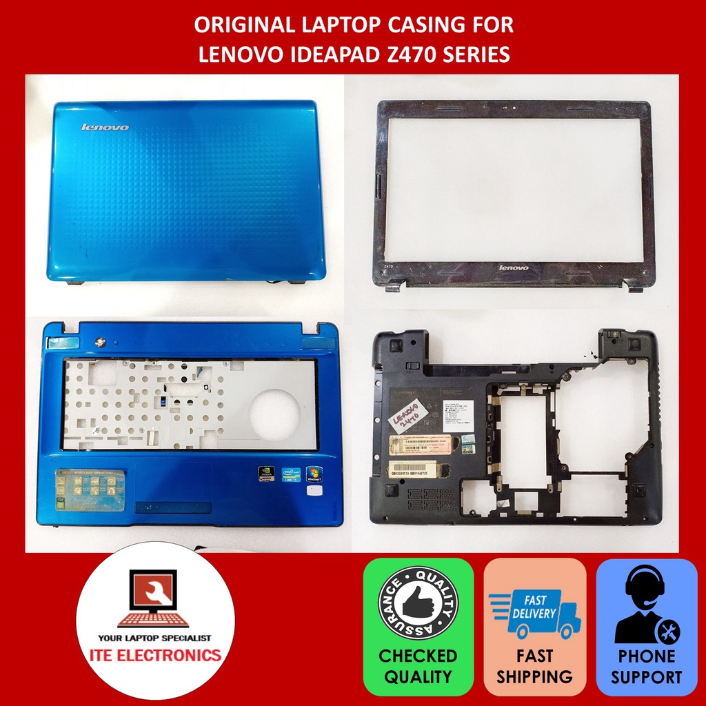 ORIGINAL LENOVO IDEAPAD Z470 SERIES LCD FRONT CASING A/BEZEL B