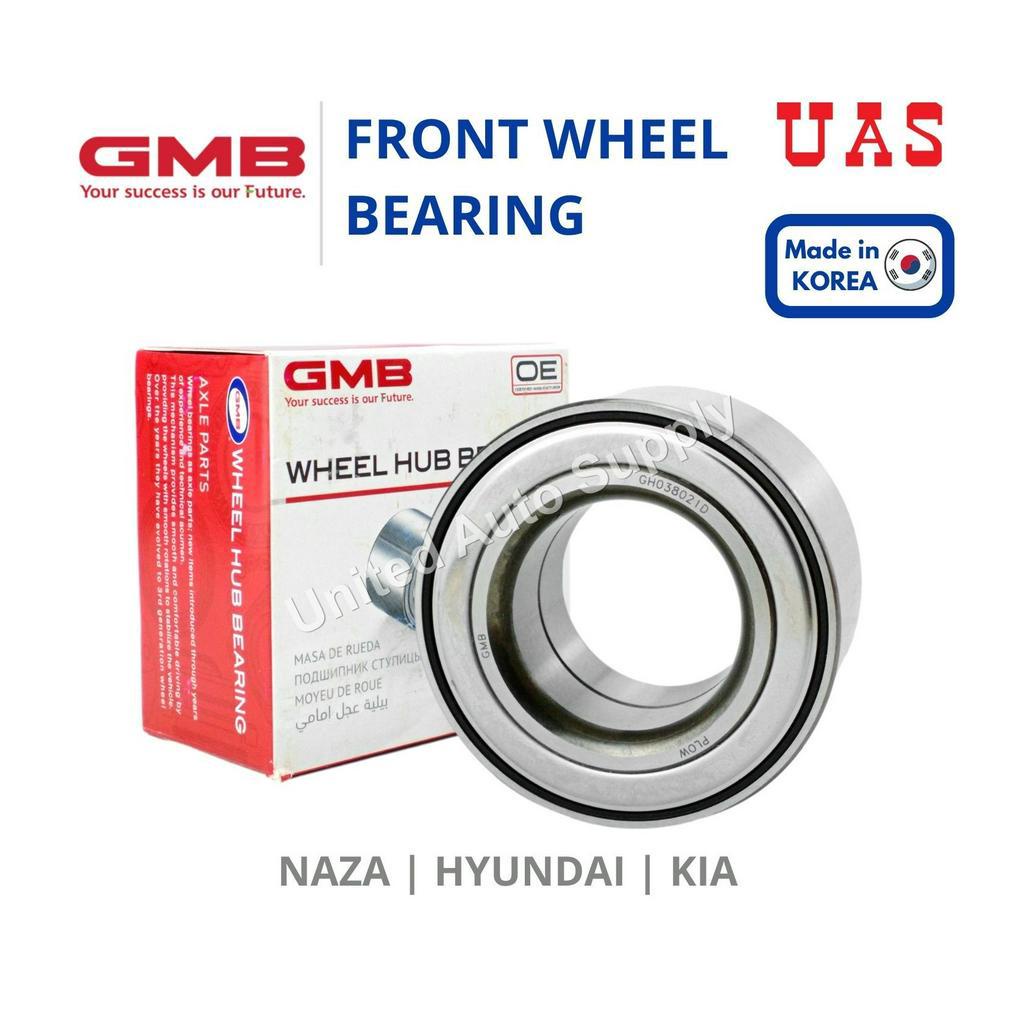 GMB Front Wheel Bearing For NAZA Suria KIA Rio JB Picanto SA HYUNDAI