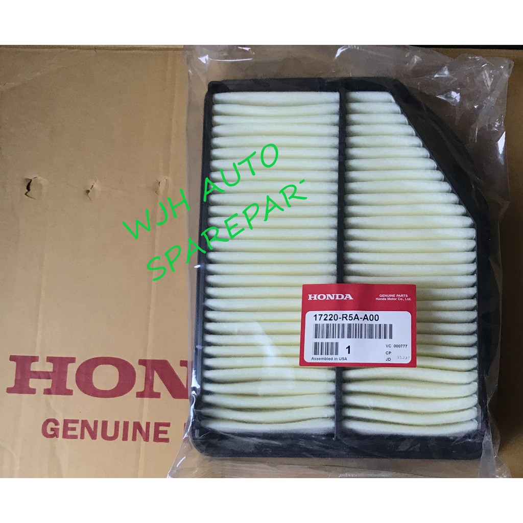 Honda Genuine Air Filter Honda CRV TOA T0A 2.4cc ( RM2 ) 17220R5AA00
