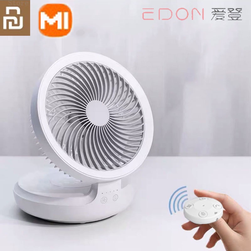 xiaom Edon Rechargeable USB Fan mini Fan Folding USB Desktop Fan USB